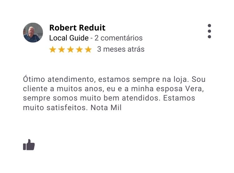 Avaliação Google
